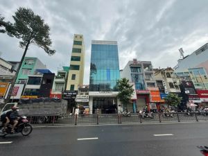 Cho thuê building mặt tiền 283-285 đường 3/2, P. Vườn Lài, Quận 10