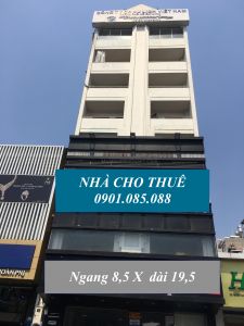 Tòa nhà Hai Bà Trưng,Tân Định,quận 1 cho thuê nguyên căn