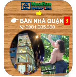 BÁN 30 CĂN NHÀ QUẬN 3 SHR THA HỒ LỰA CHỌN