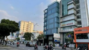 Cho thuê tòa nhà mặt tiền  Hoàng Văn Thụ P8 Phú Nhuận