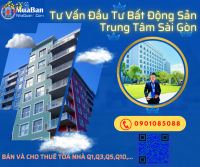 Tư Vấn Đầu Tư Bất Động Sản Trung Tâm Sài Gòn